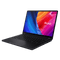 laptob with a colorfull screen on a white background