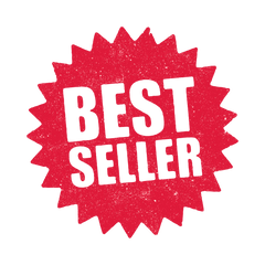 best seller red background