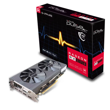 Sapphire Pulse Radeon™ RX 570 4GB DDR5 Without Box Graphics Card (USED: GRADE A) 14 Days Warranty