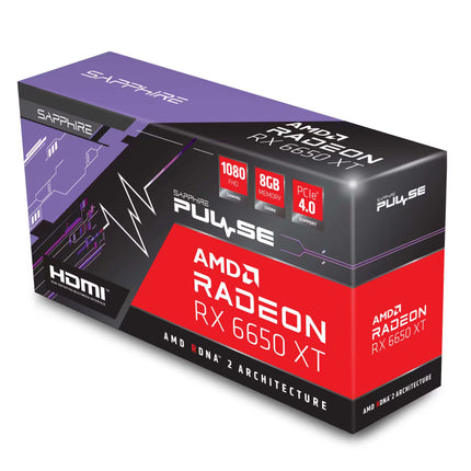 Sapphire Pulse AMD Radeon™ RX 6650 XT 8GB DDR6 With Box Graphics Card (USED: GRADE A) 3 Month Warranty