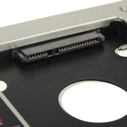 Generic Hard Drive Caddy Tray, Universal 12.7mm SATA to SATA 2nd SSD HDD Hard Disk Caddy Adapter Tray Enclosures (NEW) 30 Days Warranty