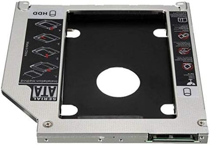 Generic Hard Drive Caddy Tray, Universal 12.7mm SATA to SATA 2nd SSD HDD Hard Disk Caddy Adapter Tray Enclosures (NEW) 30 Days Warranty