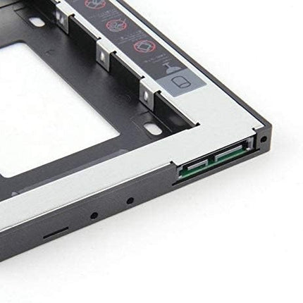 Generic Hard Drive Caddy Tray, Universal 9.5mm SATA to SATA 2nd SSD HDD Hard Disk Caddy Adapter Tray Enclosures (NEW) 30 Days Warranty