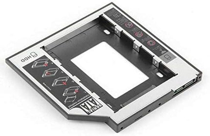 Generic Hard Drive Caddy Tray, Universal 9.5mm SATA to SATA 2nd SSD HDD Hard Disk Caddy Adapter Tray Enclosures (NEW) 30 Days Warranty