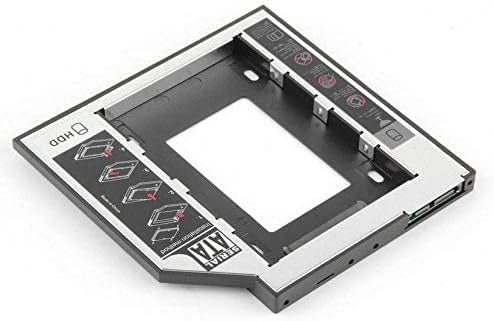 Generic Hard Drive Caddy Tray, Universal 9.5mm SATA to SATA 2nd SSD HDD Hard Disk Caddy Adapter Tray Enclosures (NEW) 30 Days Warranty