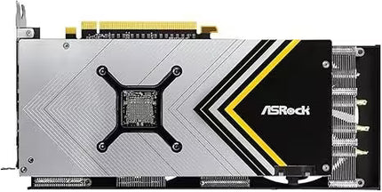 ASRock graphics card with brand logo on a white background