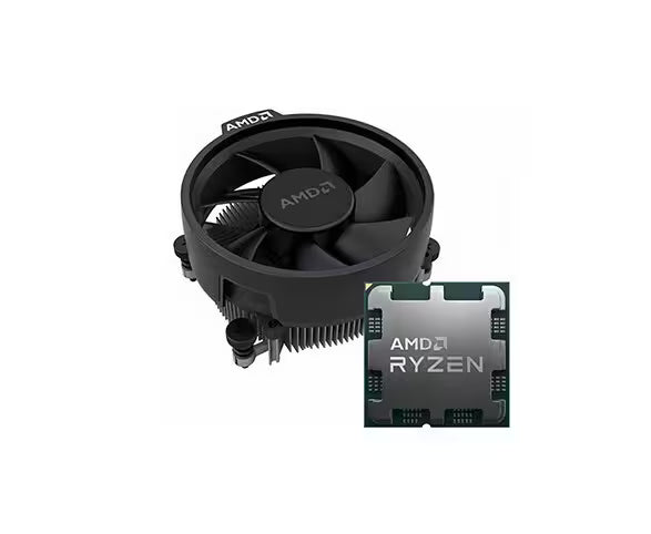 AMD Ryzen CPU cooler on a white background