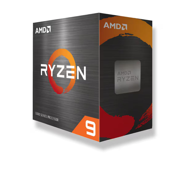 AMD Ryzen 9 processor packaging on a white background