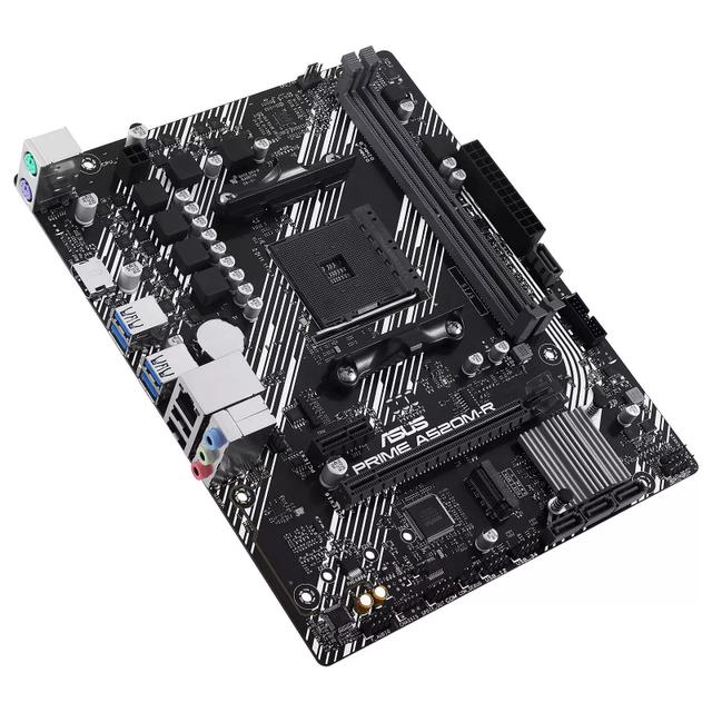 Asus motherboard on a white background
