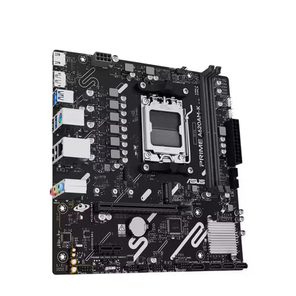 Computer motherboard with ASUS logo on a white background