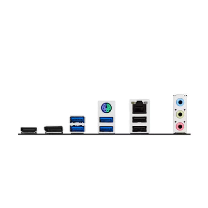Collection of computer hardware components on a white background