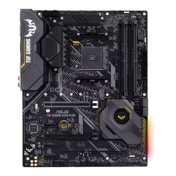 Asus TUF Gaming motherboard on a white background