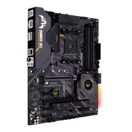 Asus TUF Gaming motherboard on a white background