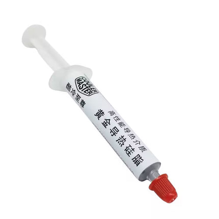 White tube with red cap on a white background