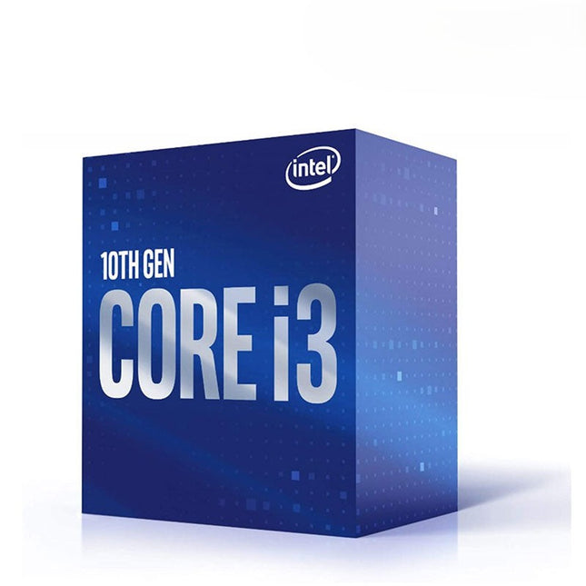 Intel Core i3 processor box on a white background