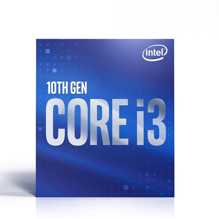 Intel Core i3 processor box on a white background