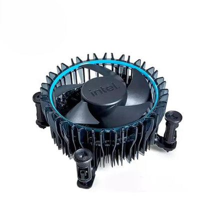 Intel computer cooler on a white background