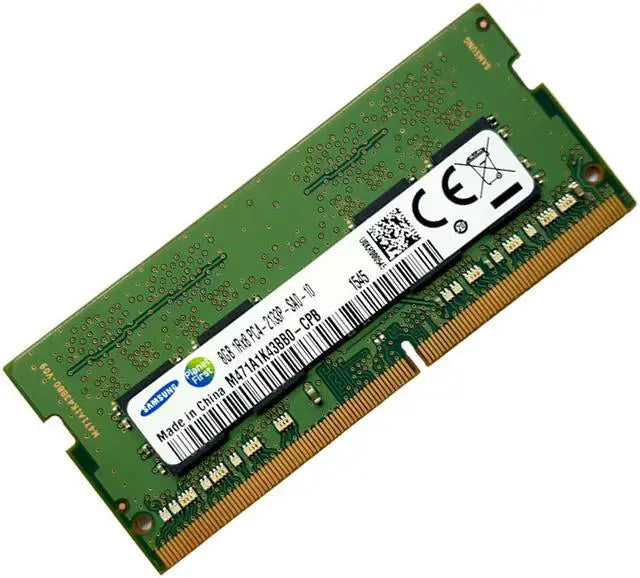 Samsung RAM module on a white background