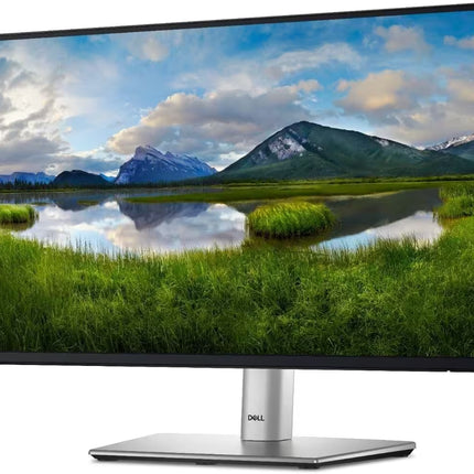 DELL Monitor with a stand on a white background