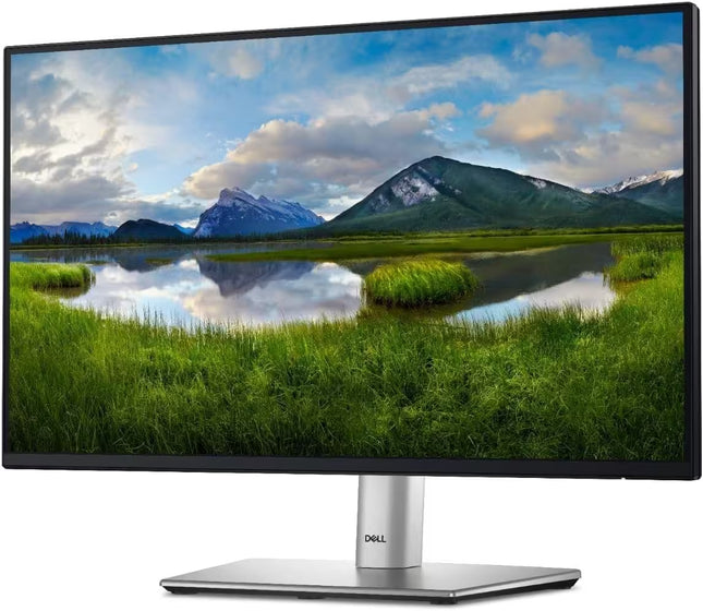 DELL Monitor with a stand on a white background
