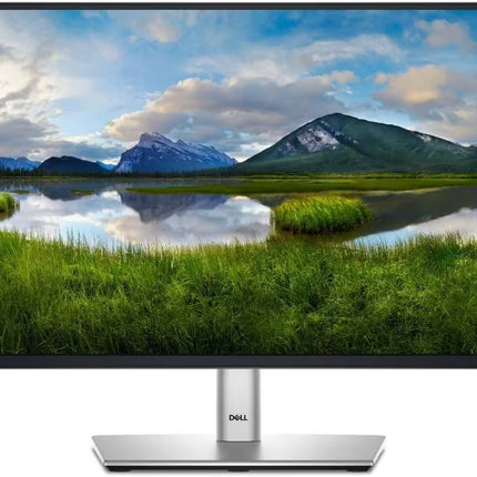 DELL Monitor with a stand on a white background