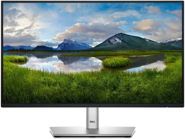 DELL Monitor with a stand on a white background