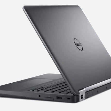 Dell laptop on a white background