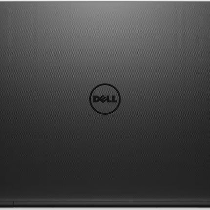 Black Dell laptop on a white background