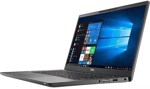 Laptop with Windows operating system on the screen against a white background