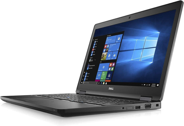 Laptop with Windows operating system on the screen on a white background