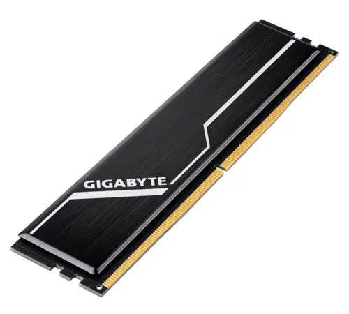 Gigabyte computer memory module on a white background