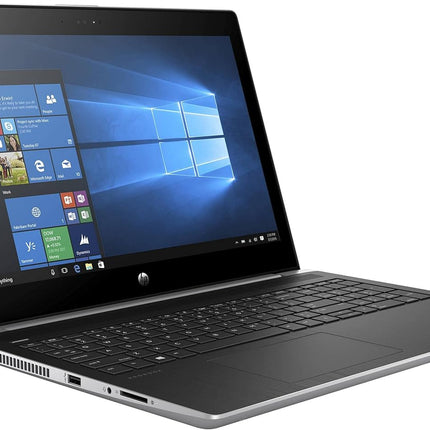 Laptop with Windows operating system on the screen on a white background