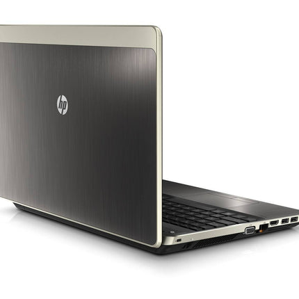 HP laptop on a white background