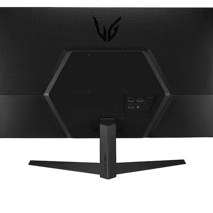 Gaming monitor with brand logo on a white background
