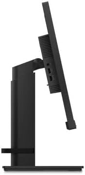 Black adjustable monitor stand on a white background