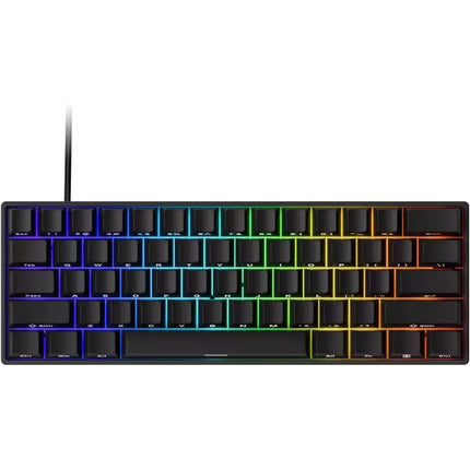 MonsGeek FUN60 Pro HE Rapid Trigger Wired RGB Gaming Keyboard – 16K Scan Rate SP Glare Magnetic Switch Shine-Through (Black)