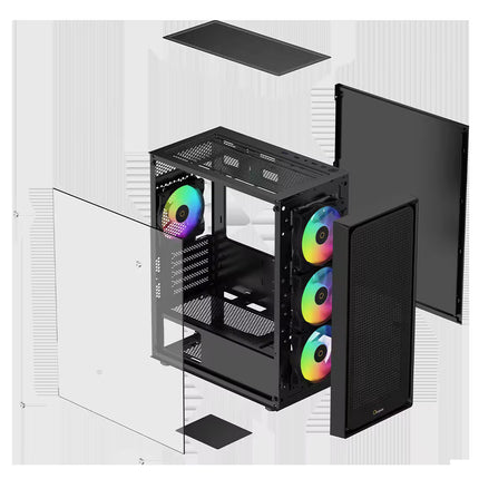 Ocypus Gamma C50 Black ARGB PSU P650-80+ 4FANS (NEW) 1 Year Warranty