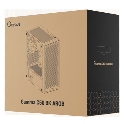 Ocypus Gamma C50 Black ARGB PSU P650-80+ 4FANS (NEW) 1 Year Warranty
