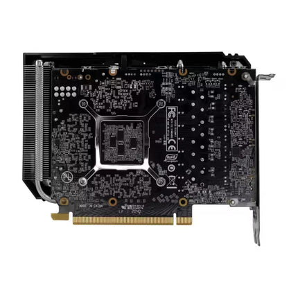 Computer graphics card on a white background