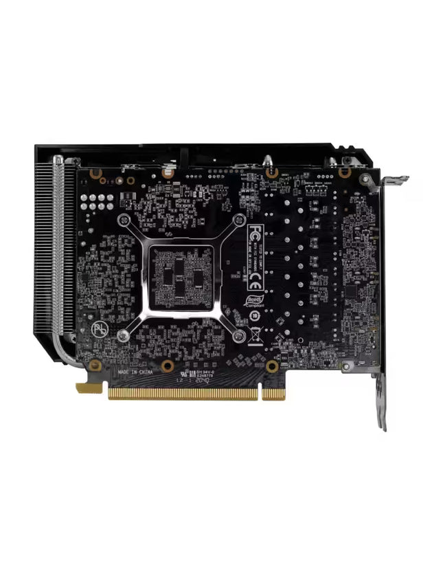 Computer graphics card on a white background