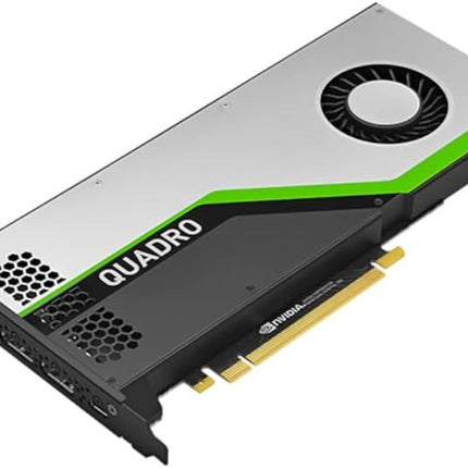 NVIDIA Quadro graphics card on a white background