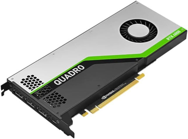 NVIDIA Quadro graphics card on a white background