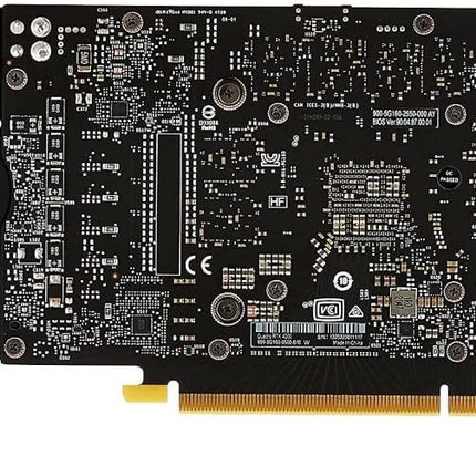 Computer graphics card with intricate circuitry on a white background