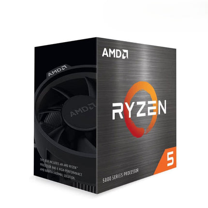 AMD Ryzen 5 processor box on a white background