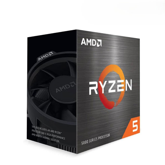 AMD Ryzen 5 processor box on a white background