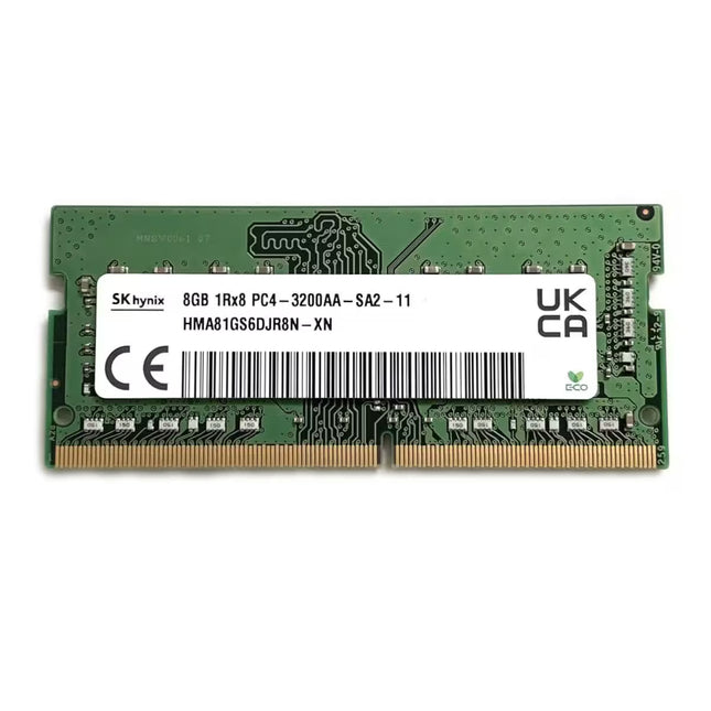 SK hynix RAM module on a white background
