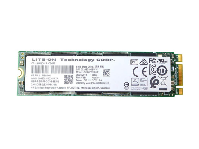 Solid-state drive with Lite-On branding on a white background
