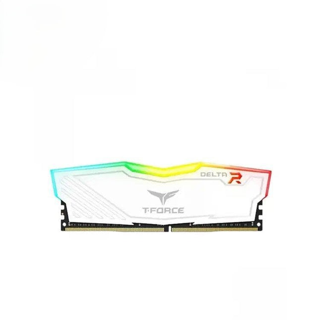 Team Group T-Force Delta White 8GB 3200MHz DDR4 RGB Desktop Memory (NEW) 10 Month Warranty
