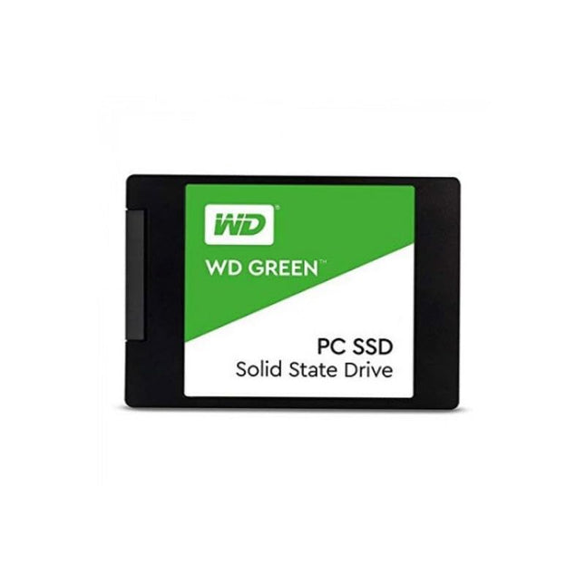 Western Digital Green SSD on a white background