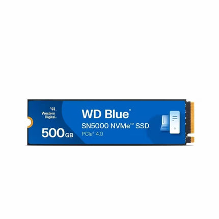 Western Digital WD Blue SN5000 NVMe SSD on a white background
